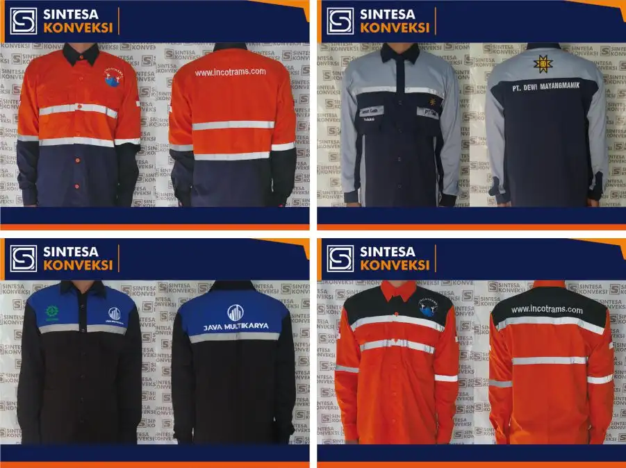 Baju Seragam Tambang Safety 