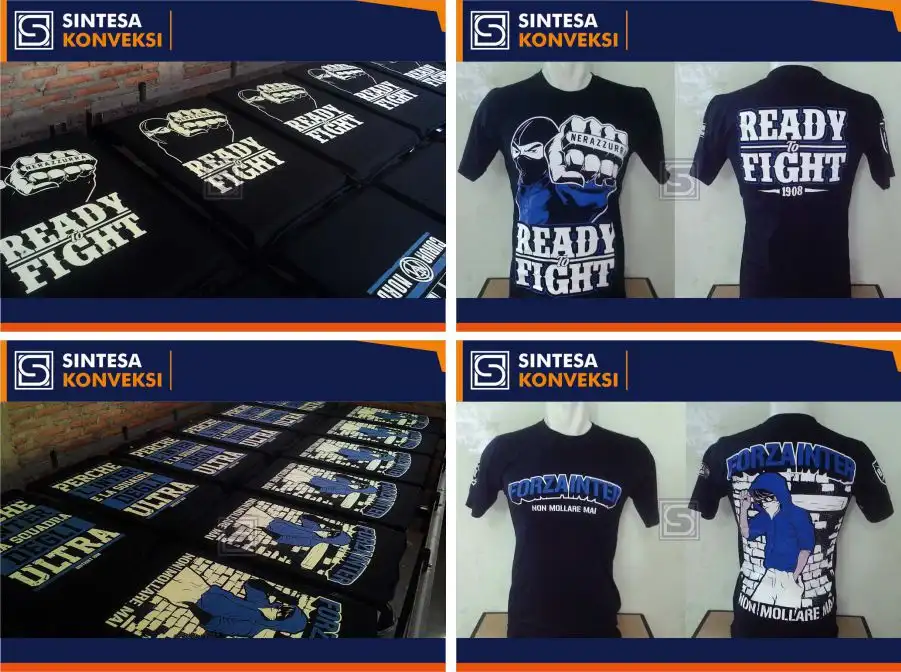 Kaos Oblong Sablon 