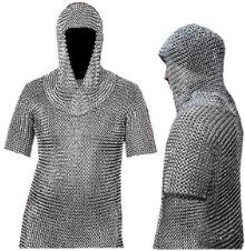 Medieval Chain Mail - Set Baju dan Coif Armor